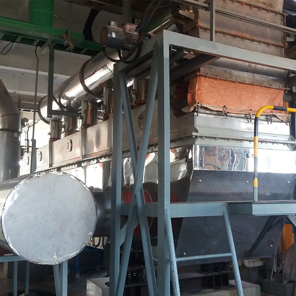 河北5t每小時(shí)鹽干燥振動(dòng)流化床系統(tǒng)開(kāi)機(jī)成功